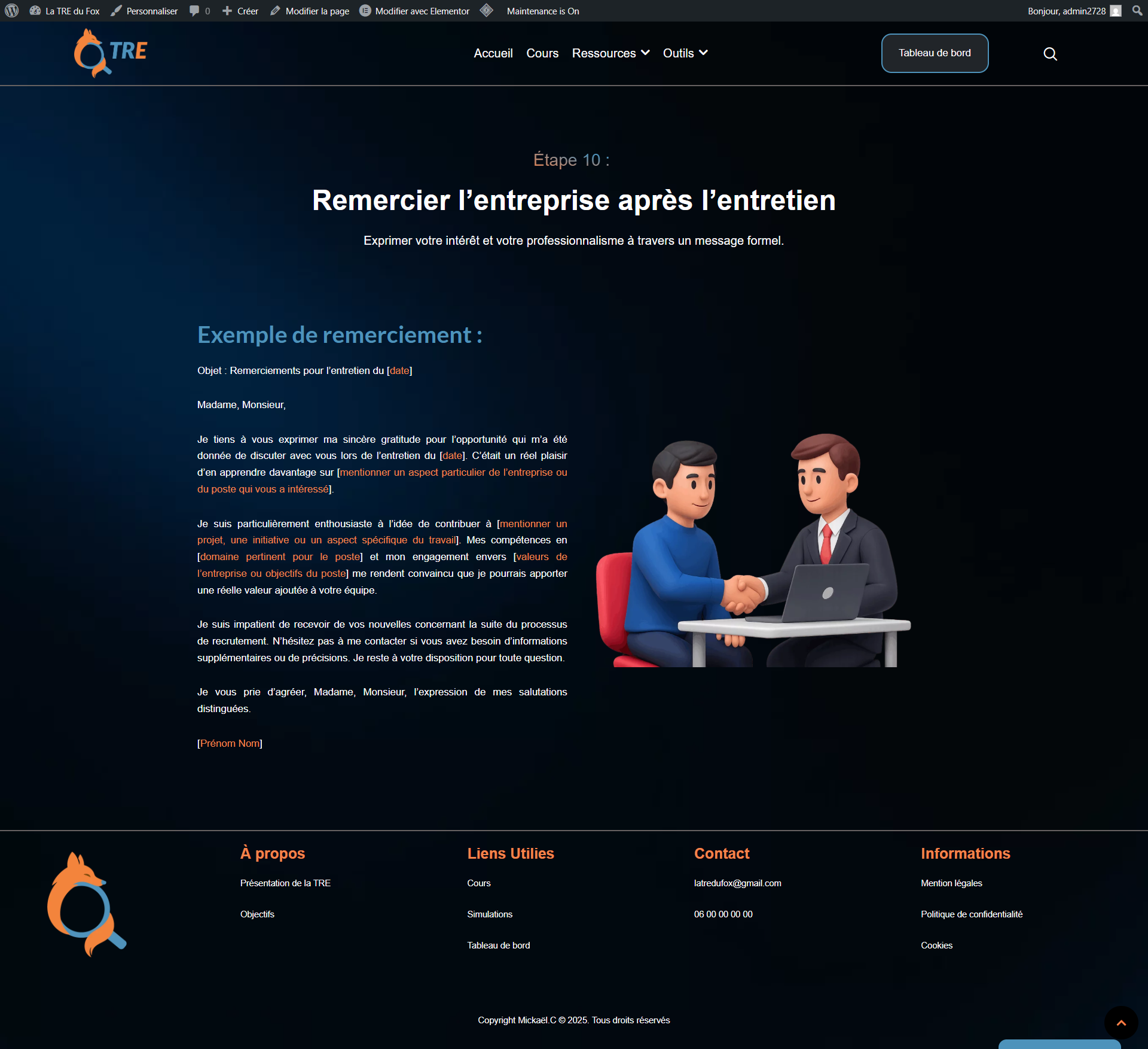 Remercier-l’entreprise